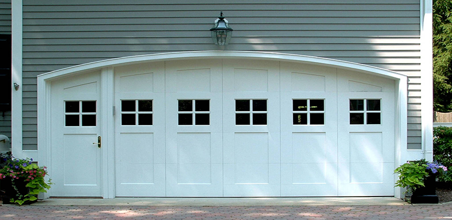 door in a garage door